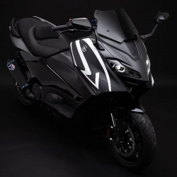 COQUE01822 : BCD Design Rear Tail Section 2022-2026 Yamaha Scooter MAX
