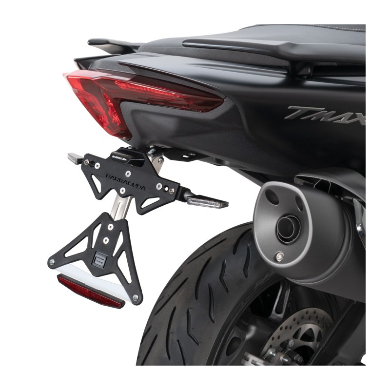 YT5104-20+N1002+NCAT : Kennzeichenhalter Kit Barracuda 2020-2021 Yamaha Scooter MAX