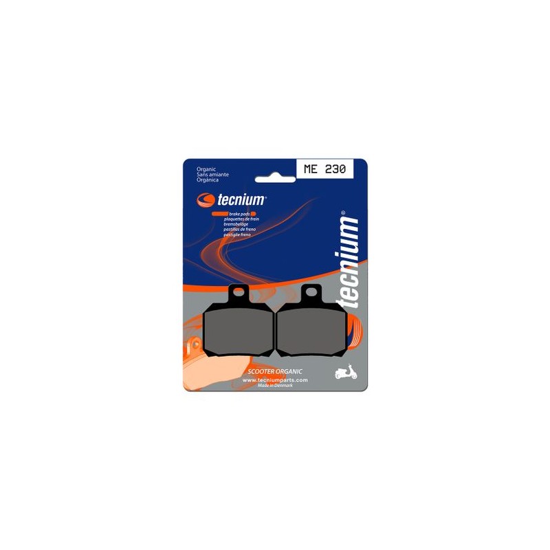 1022647-ME230 : Pastiglie freno posteriore TECNIUM organiche - ME230 Yamaha Scooter MAX
