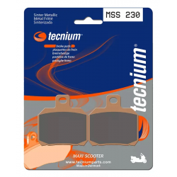 1023192-MSS230 : TECNIUM Rear Brake Pads Sintered Metal - MSS230 Yamaha Scooter MAX