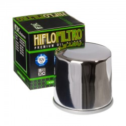 1000572-HF204C : HIFLOFILTRO Ölfilter Chrome Yamaha Scooter MAX