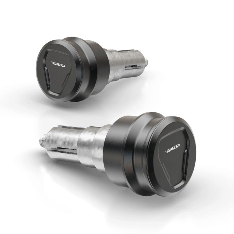 1122179-161-364 : HIGHSIDER pro Esagano-LS handlebar end caps Yamaha Scooter MAX