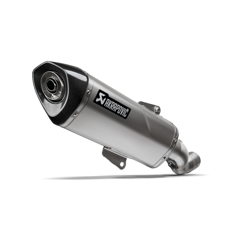 S-Y125SO8-HRSS : Silencieux Slip-On Line AKRAPOVIC Yamaha Scooter MAX