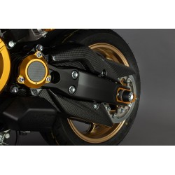 1103738-CARY4912 : Carter de courroie supérieure LIGHTECH carbone Yamaha Scooter MAX