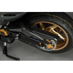 1103738-CARY4912 : Carter della cinghia superiore LIGHTECH in carbonio Yamaha Scooter MAX