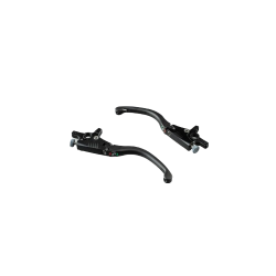 1123015-KLEV129H : LIGHTECH brake + clutch lever kit type H Yamaha Scooter MAX