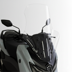 0102Z10 : High Protection Windshield ERMAX 2025-2026 Yamaha Scooter MAX