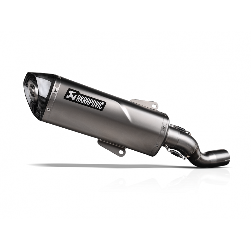 S-Y125SO7-HRSS : Silencieux Slip-On Line AKRAPOVIC Yamaha Scooter MAX