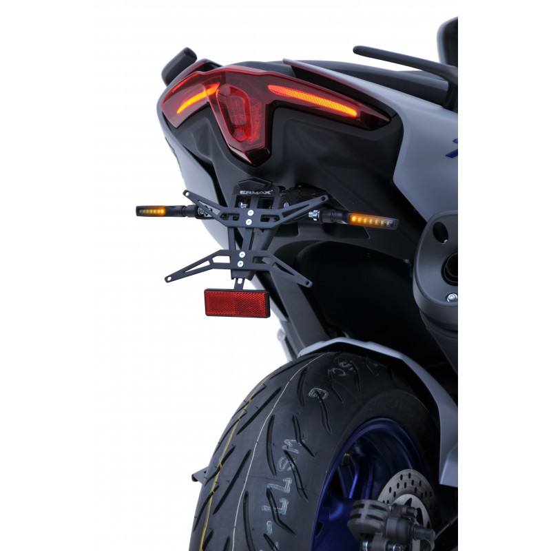 7902EVY92 : Support de plaque Supmax Evo ERMAX 2020-2021 Yamaha Scooter MAX