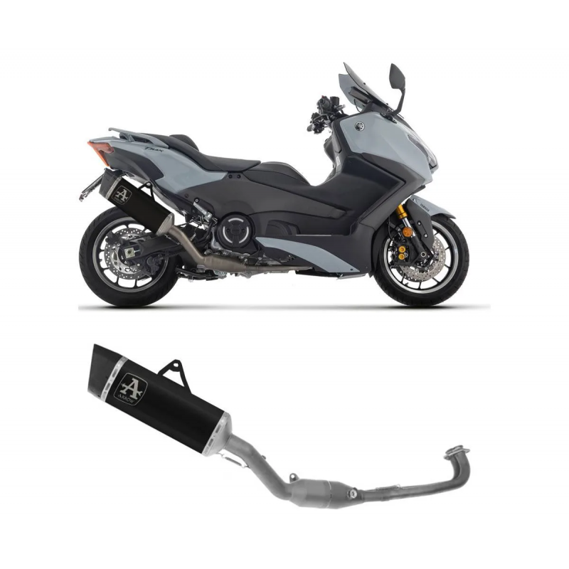 73023PAKN : Auspuffanlage Pista ARROW Yamaha Scooter MAX