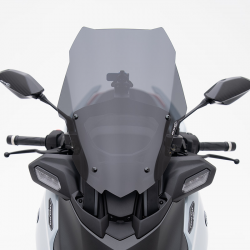 BULLE07054 : Bulle haute protection BCD Design 2025-2026 Yamaha Scooter MAX