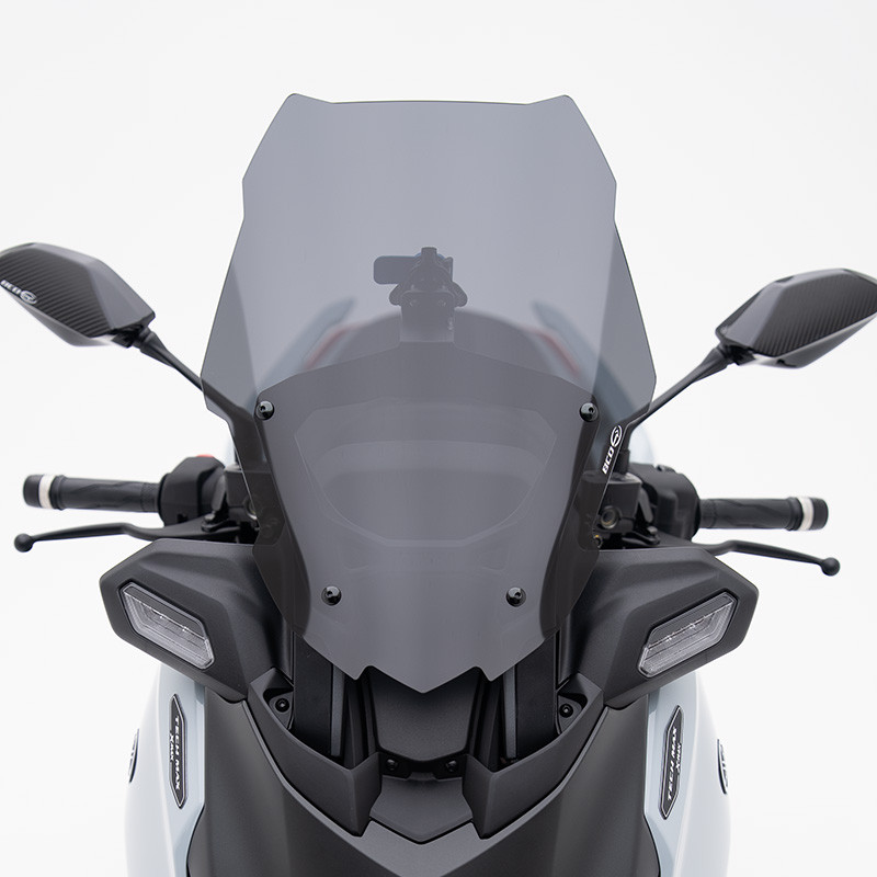 BULLE07054 : Bulle haute protection BCD Design 2025-2026 Yamaha Scooter MAX