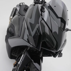 FACEAVANT02202 : copy of Face avant supérieure BCD Design Yamaha Scooter MAX